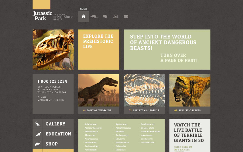 Tema educativo de WordPress