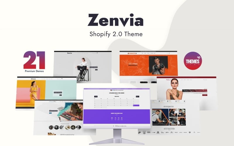 Zenvia - багатофункціональна тема Shopify для моди