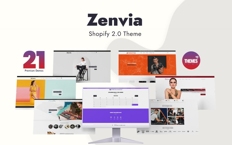 ZENVIA – Лучшая многоцелевая тема Shopify для современных брендов