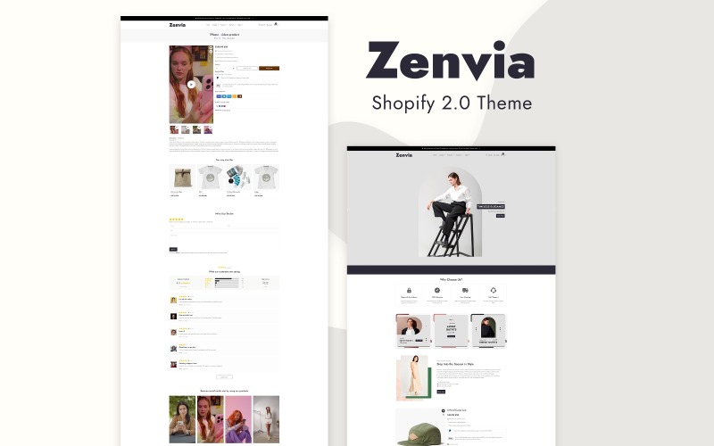 ZENVIA – 适用于现代品牌的终极多用途 Shopify 主题