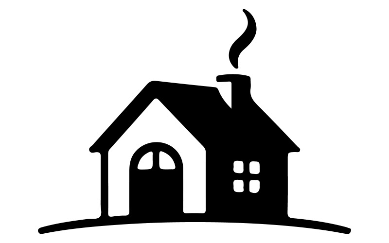 Ein minimalistisches Logo-Design für ein Café