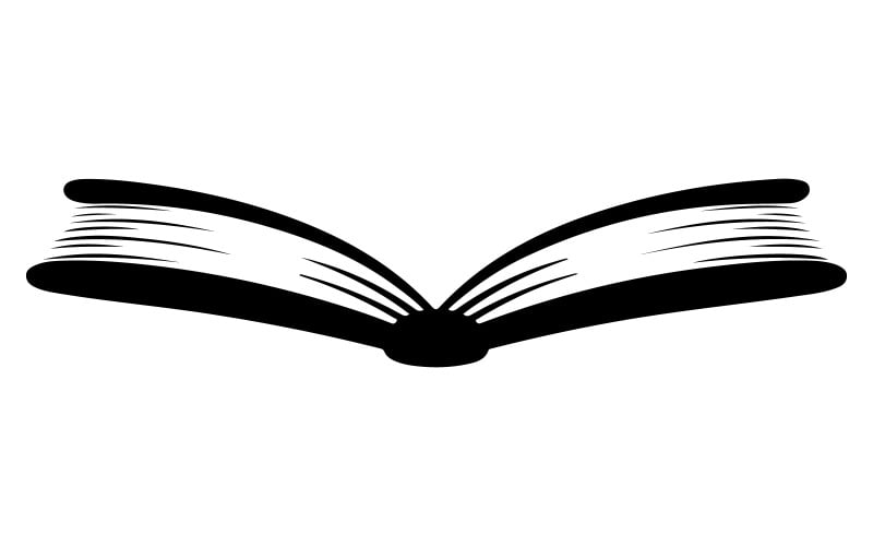 Un'illustrazione vettoriale di un libro