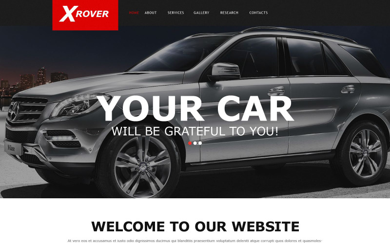 шаблон музы автомобильного клуба