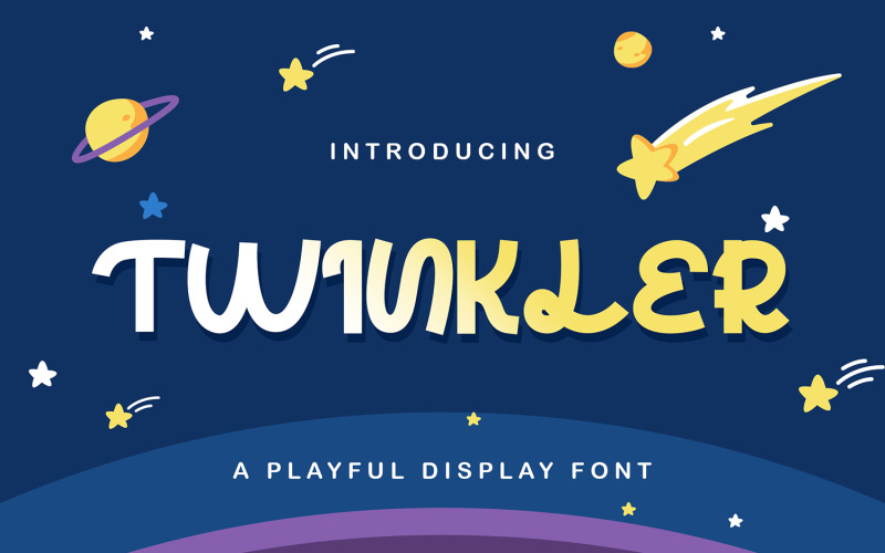 Czcionka Twinkler Playful Display
