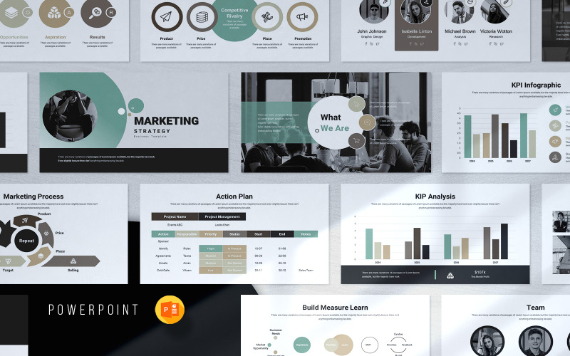 Strategia di marketing_Modello di presentazione PowerPoint
