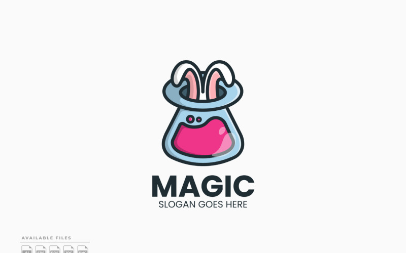 Дизайн шаблону векторного логотипу Magic Labs