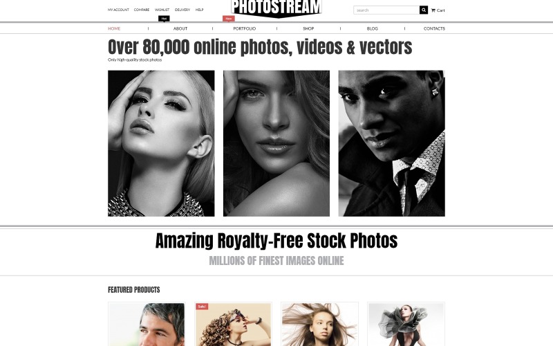 Foto Stock Tema di WooCommerce