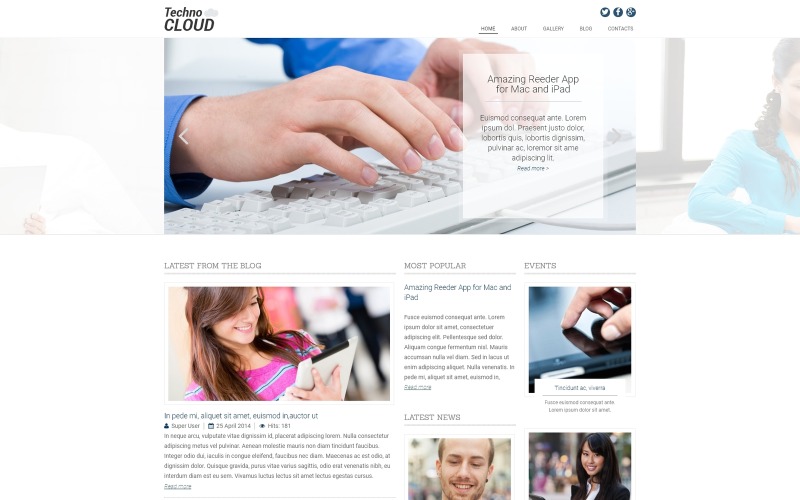 Modello Joomla reattivo per negozio di dispositivi mobili