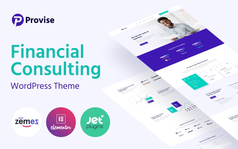 Provise – WordPress Elementor-Theme für Finanzberatung
