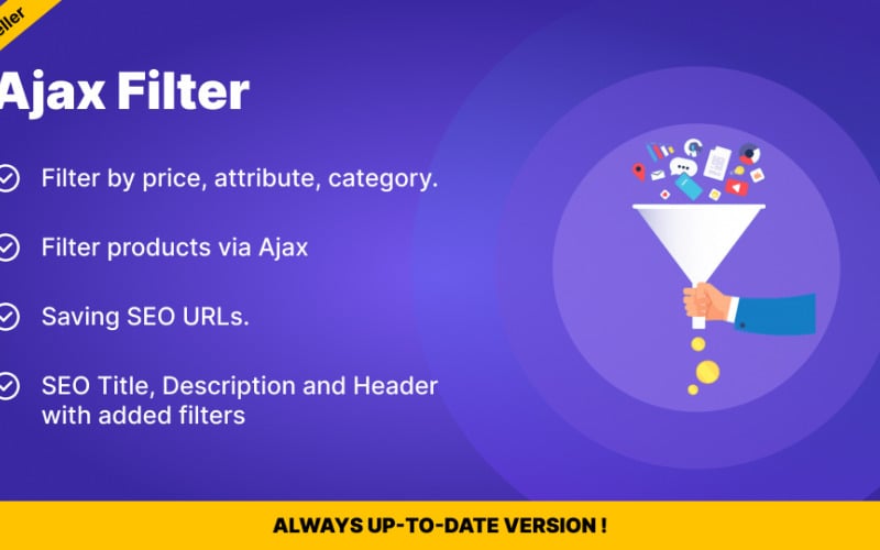Ajaxový produktový filtr pro PrestaShop – rychlý, flexibilní a optimalizovaný pro SEO