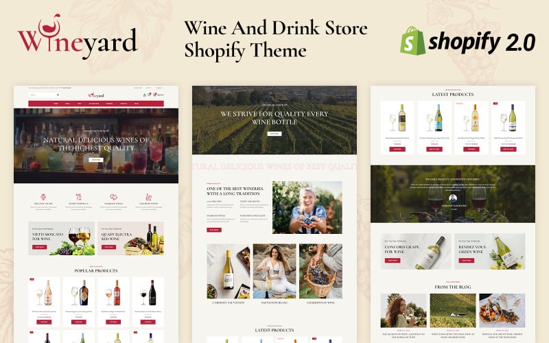 Wineyard - Vineyard & Wine Shop Shopify 2.0 Responsive Theme