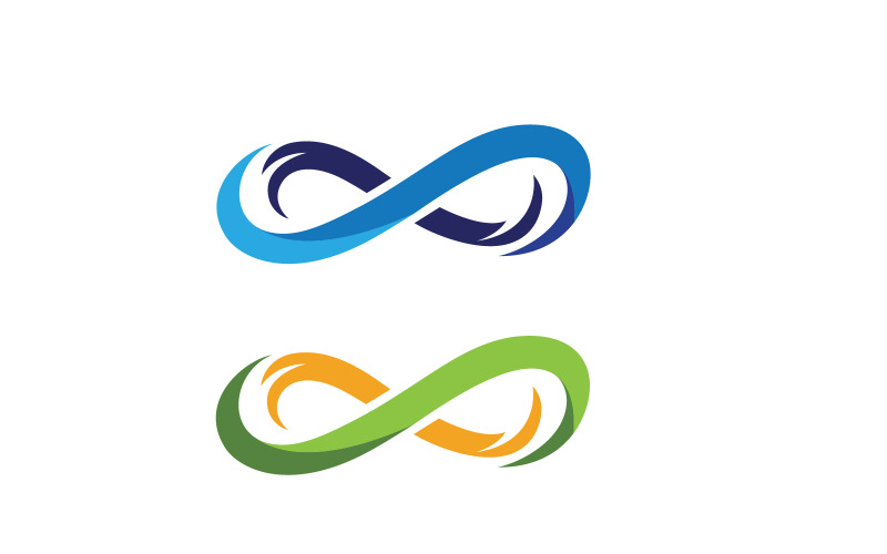 Дизайн логотипу Infinity Vector Icon Illustration шаблону дизайну v.16