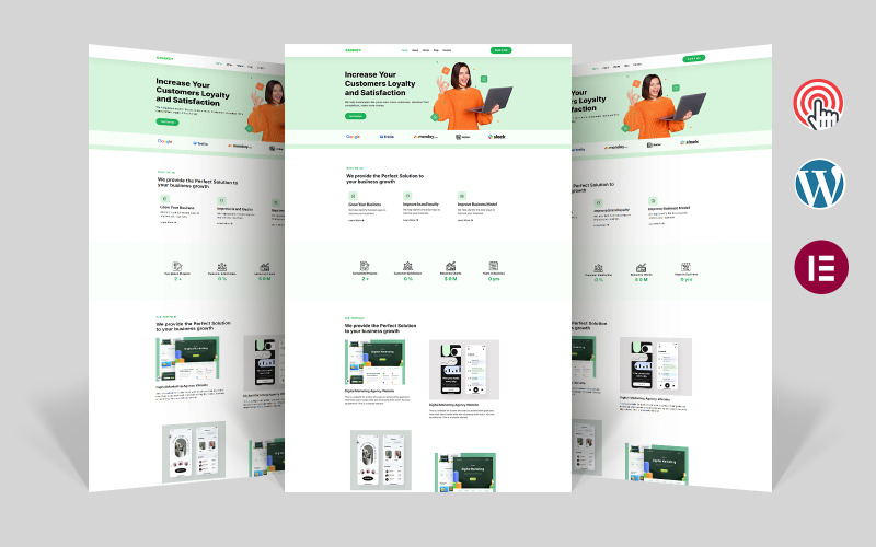 cAgency - Creative Agency Elementor WordPress Theme