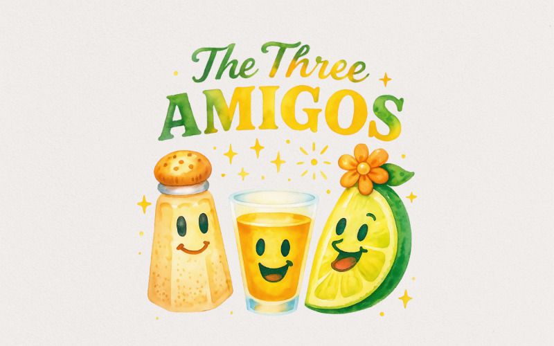 Los Tres Amigos PNG, Archivo de Arte Digital de Tequila de Lima Salada, Margarita Cinco De Mayo PNG Clipart, Bar