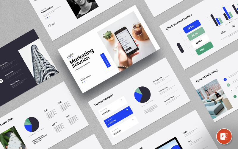 Шаблон решения цифрового маркетинга