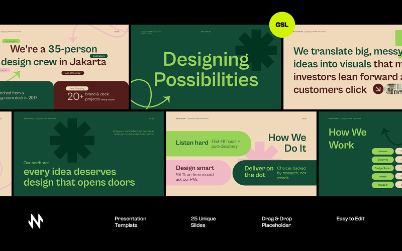 Nexan Design Studio Company Profile GoogleSlide