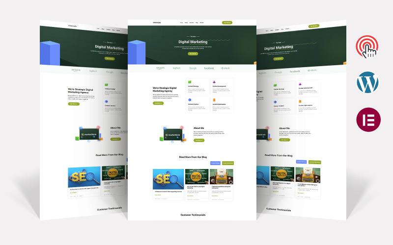 Trandg - Creative Agency Elementor WordPress Theme