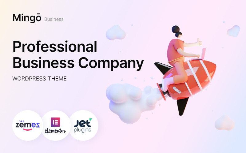 Mingo - Professionelles WordPress-Theme für Unternehmen