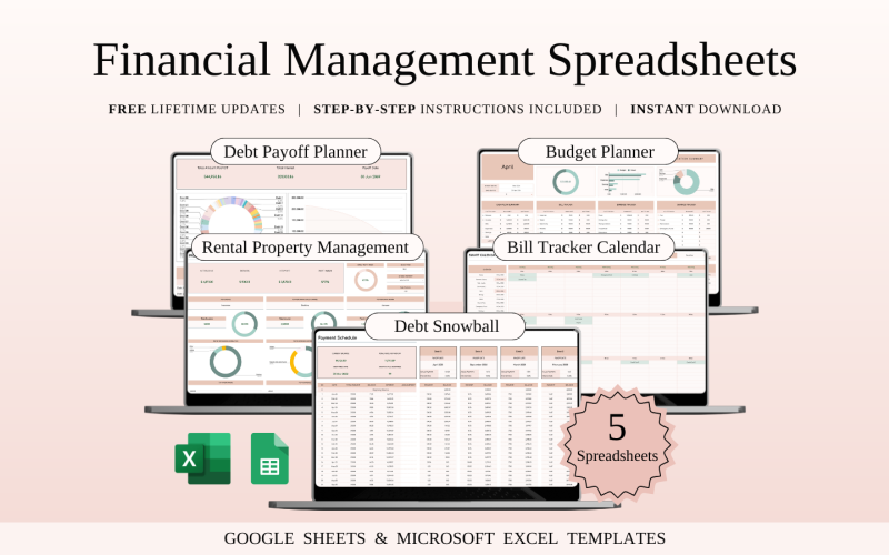 Finansal Yönetim E-Tabloları | Şablonlar Excel ve Google E-Tablolar