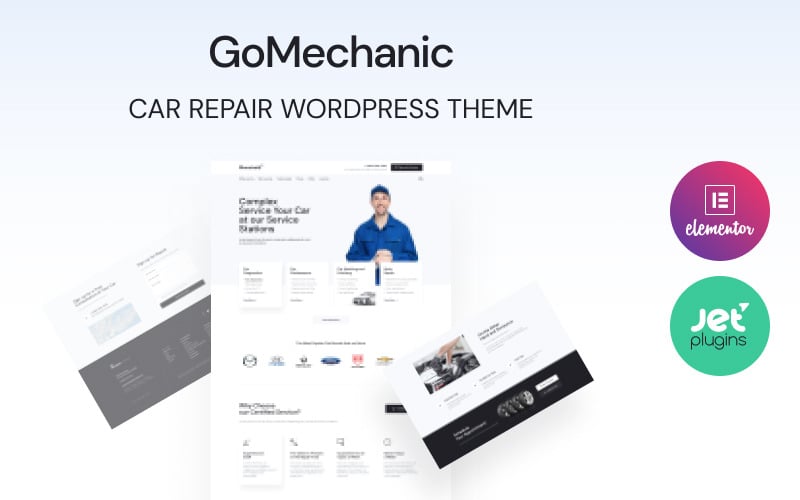 GoMechanic - Car Services and Workshop WordPress theme