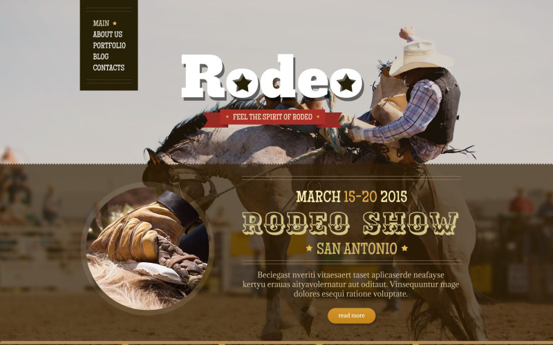 отзывчивый шаблон drupal для скачек