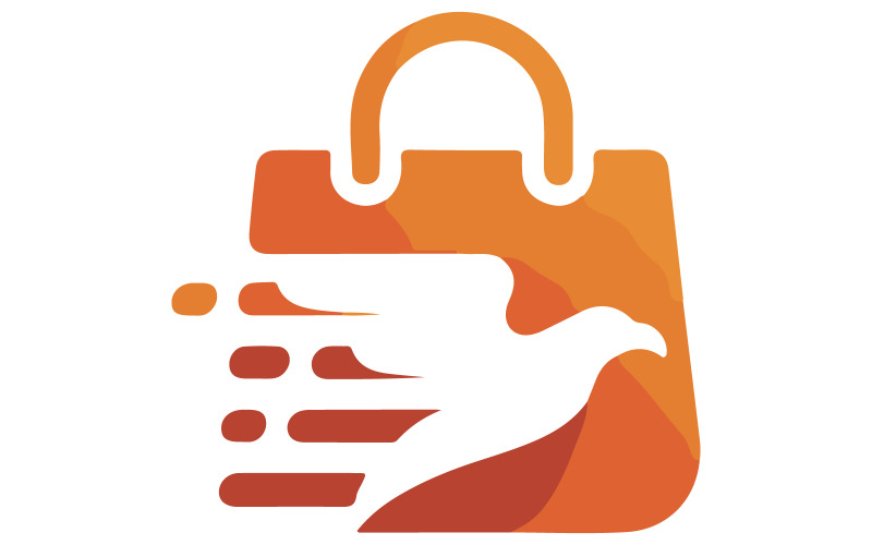 Illustration de conception de silhouette d'icônes de shopping