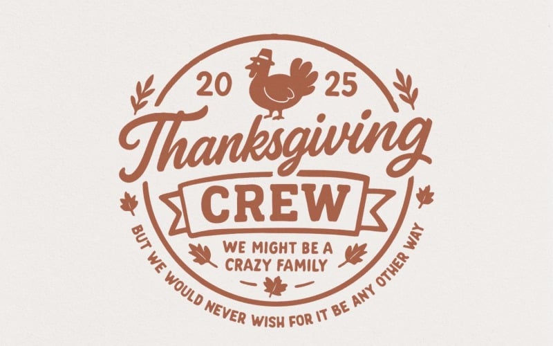 Ringraziamento Crew PNG, Maglietta divertente per la famiglia del Ringraziamento, Design pazzo per le vacanze in famiglia,