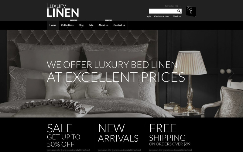 home decor отзывчивая тема shopify