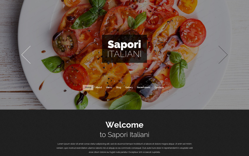 Modèle Drupal de thème Drupal gratuit pour restaurant italien