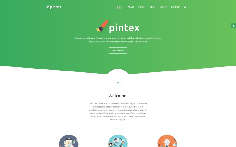 pintex отзывчивый шаблон joomla