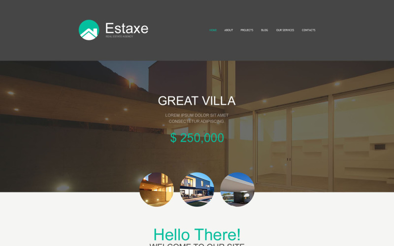 агентство недвижимости muse шаблон