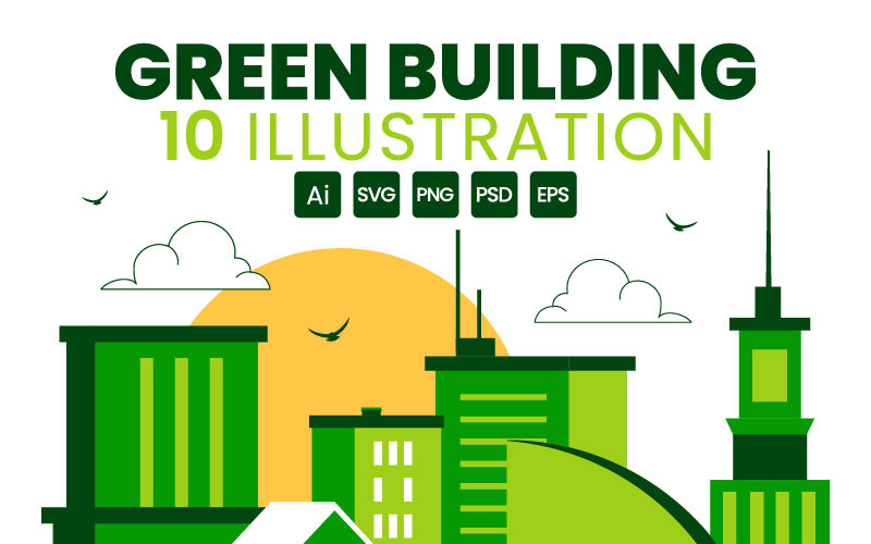 10 Ilustracja Zielonego Budynku