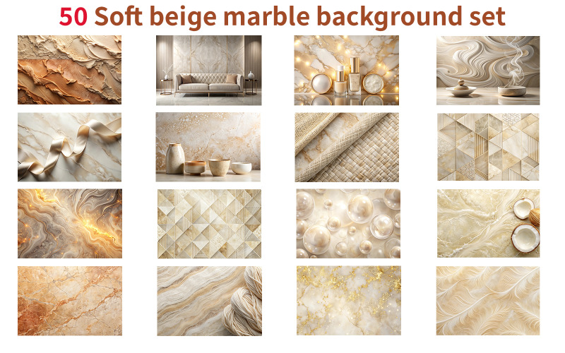 50 mjuk beige marmorbakgrund