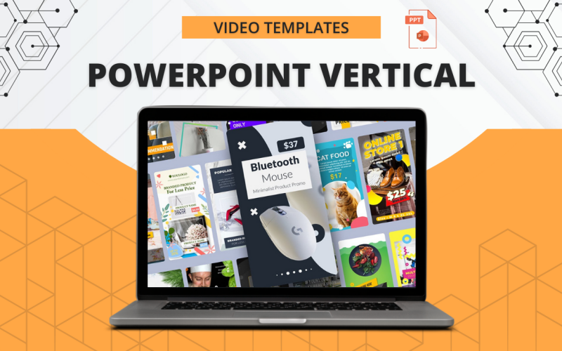K2 PowerPoint 垂直视频模板