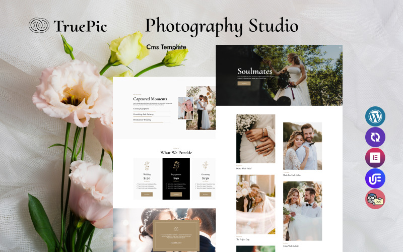 Truepic – Tema WordPress per la fotografia di matrimonio