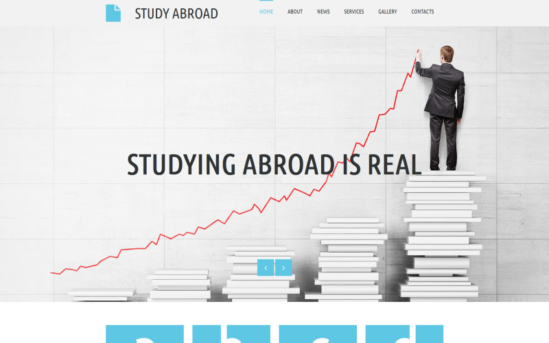 шаблон education moto cms 3