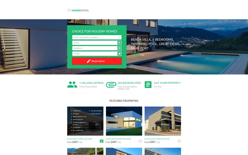 Real Estate Agency - Unbounce template
