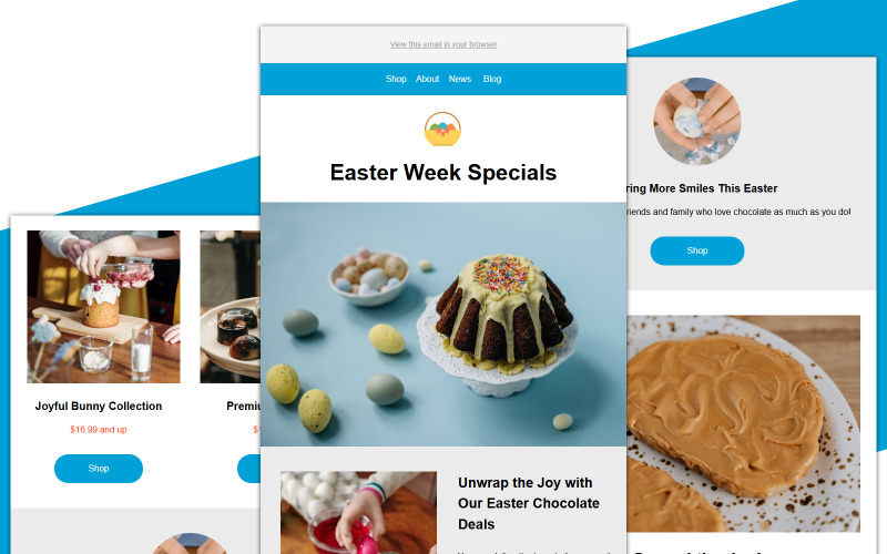 Påskveckans specialerbjudanden – Mailchimp e-postmall 014