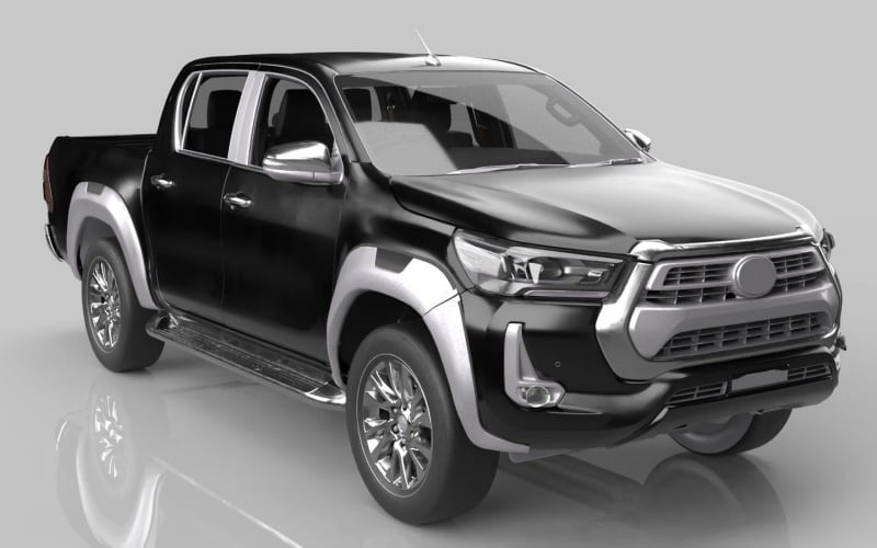 4x4 Arazi Aracı Highpoly 3D modeli