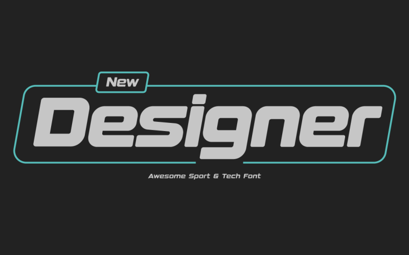Nové písmo pro nadpisy a loga od designéra
