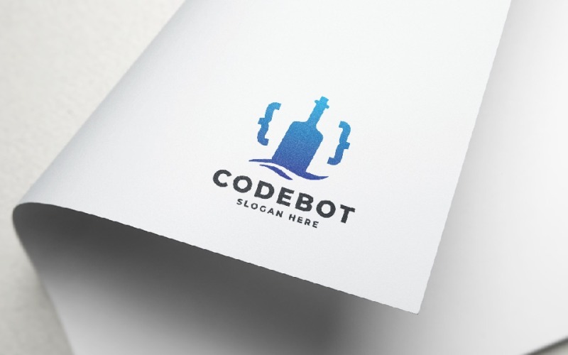 Codebot 瓶中信标志