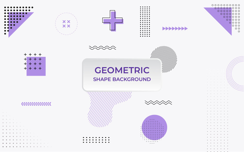 Geometrischer Formhintergrund