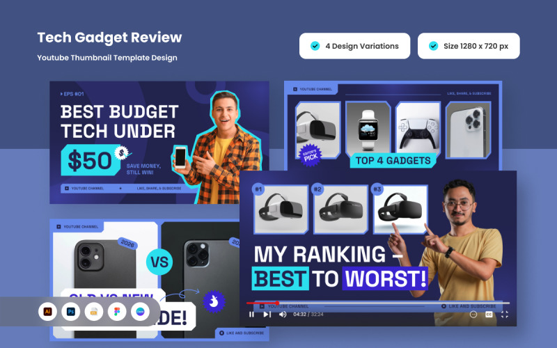 Miniature YouTube de Modern Gadget Review