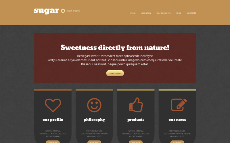 Duyarlı Gıda Mağazası WordPress Teması