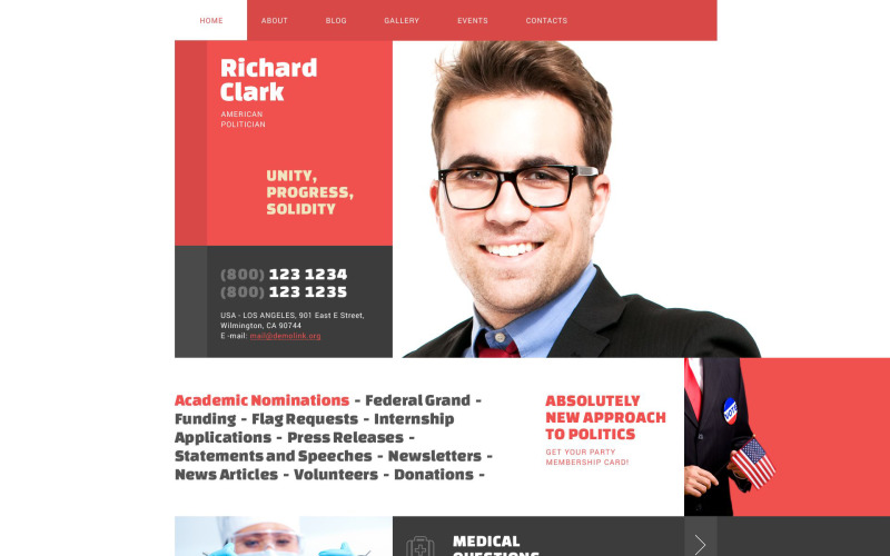 Politik WordPress Theme