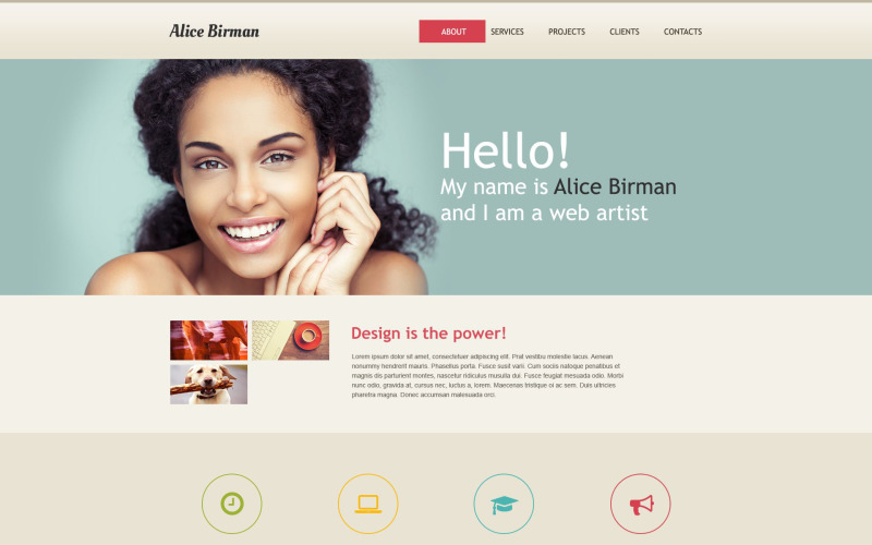 шаблон музы веб-разработки