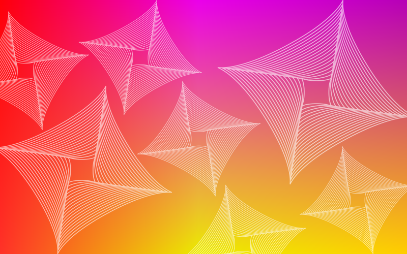 Diseño de fondo de lujo con degradado rosa y amarillo