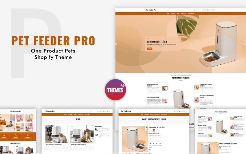 PetFeederPro – Shopify-tema för husdjursmat och husdjurstillbehör – OS 2.0