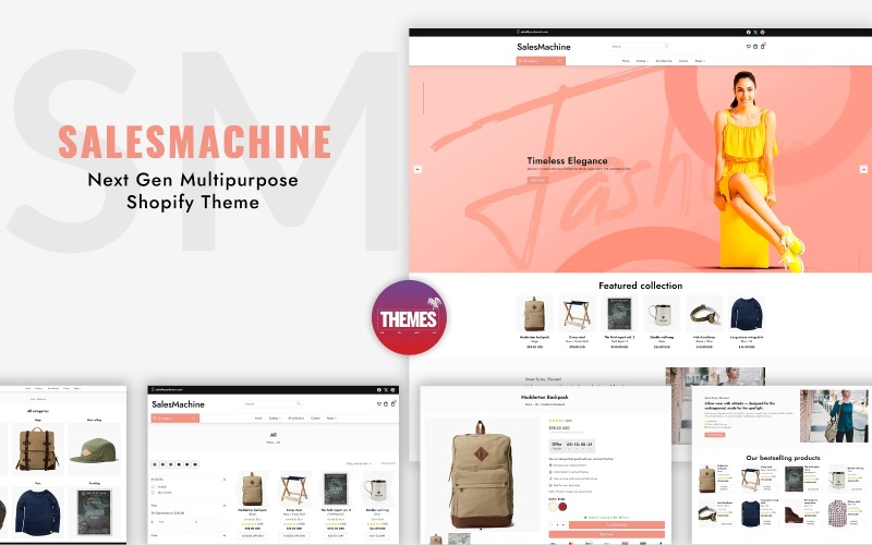 Salesmachine - Багатоцільова тема Shopify наступного покоління - OS 2.0