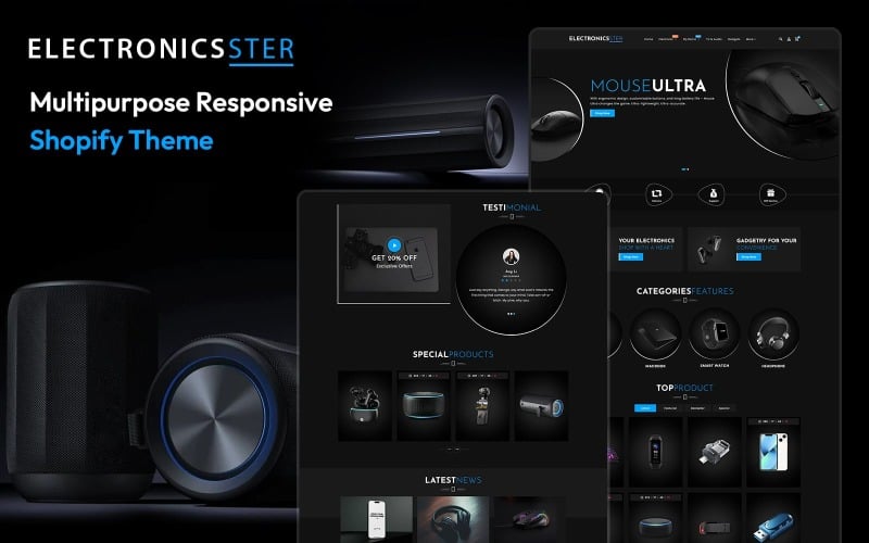 Electronics Ster - Multipurpose Responsive Shopify Theme